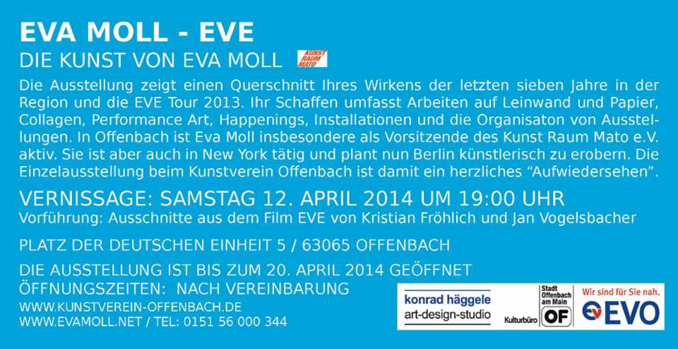 Eva Moll, Kunstverein Offenbach